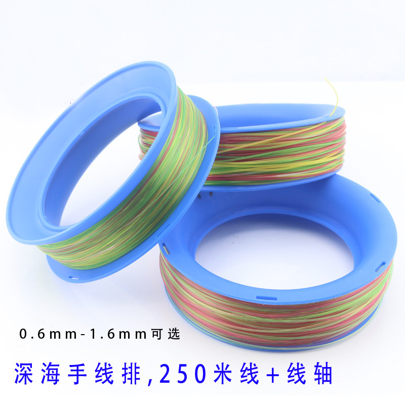 深海南油手排把线盘船钓海钓缠线盘线轮手把线圈绕线盘250米鱼线