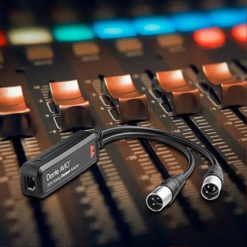 Dnte VIO 适配器模拟音频转Dnte小辫子音频数模转换器udinte