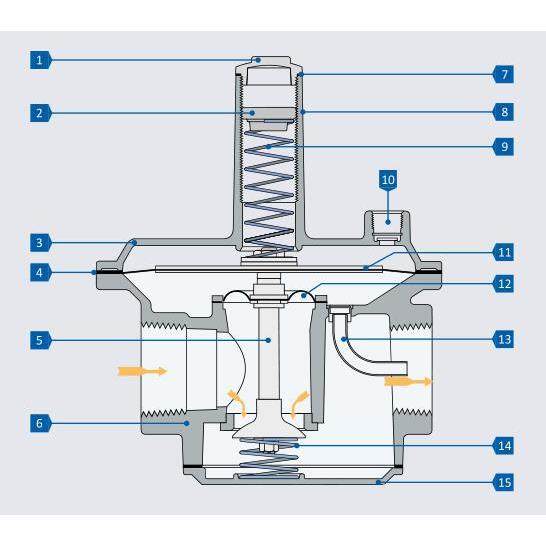 Mertik Maxitrol 气体过滤器 HF2000F100-0-0C