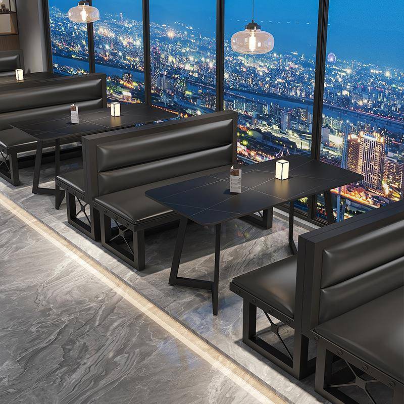 工业风酒吧清吧音乐餐吧西餐厅卡座沙发小酒馆火锅烧烤咖啡餐桌椅