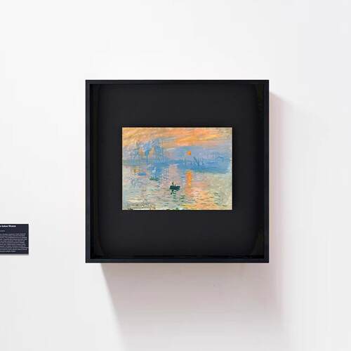 Monet · 莫奈丨Sunrise 版画小众装饰画现代简约艺术高级挂画