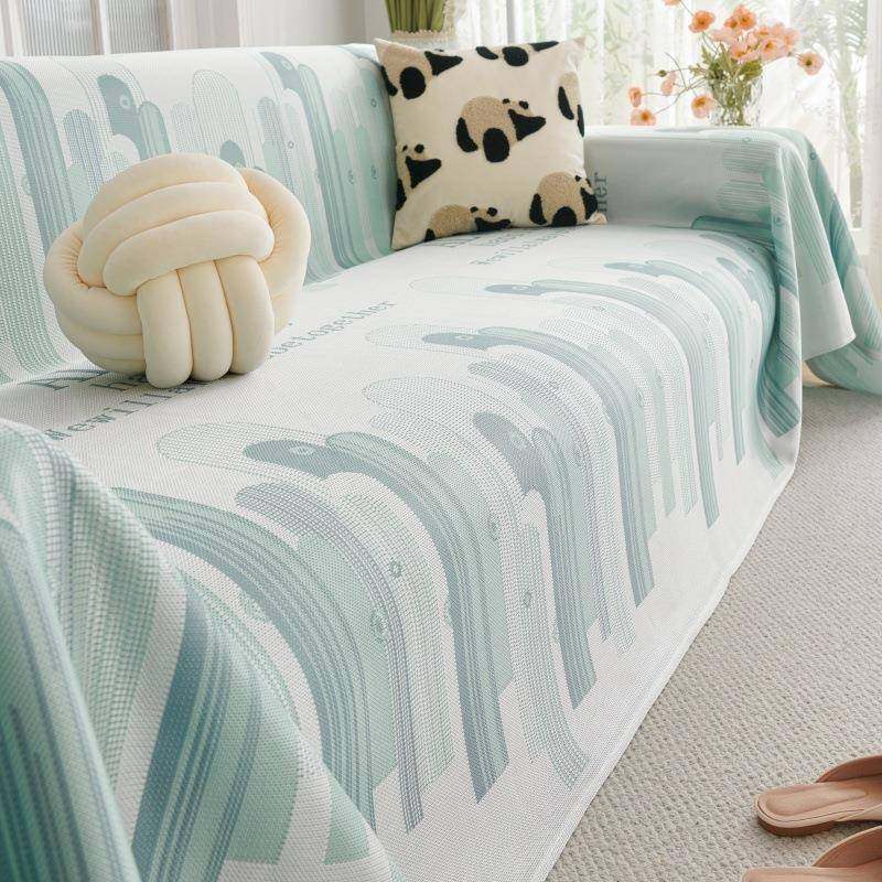 夏季凉感冰丝沙发坐垫盖布巾全盖沙发垫罩夏天款沙发坐垫一片盖毯,鲜花速递/花卉仿真/绿植园艺,割草机/草坪机,淘宝优惠券,粉丝福利购,淘宝优惠卷