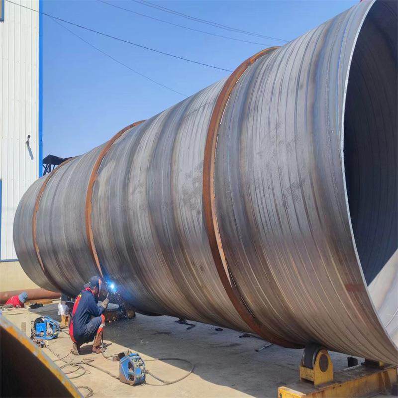 成都厂家供应大口径打桩用螺旋钢管金属制品防腐钢管现货涂塑水管