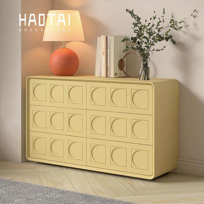 奶油风实木斗柜靠墙六斗卧室床尾柜法式客厅抽屉柜简约收纳储物柜,鲜花速递/花卉仿真/绿植园艺,割草机/草坪机,淘宝优惠券,粉丝福利购,淘宝优惠卷