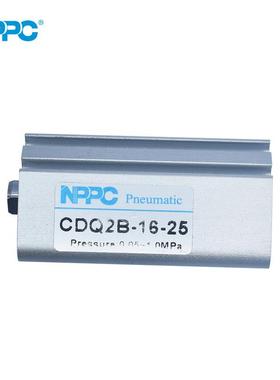厂家CQ2系列薄型气缸缸径CDQ2B-16-25内置磁环型可调气缸