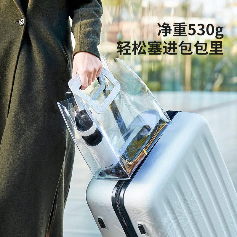 美国卓朗旅电加热便携式烧水杯壶烧生水养F-2019杯自动小型行迷你