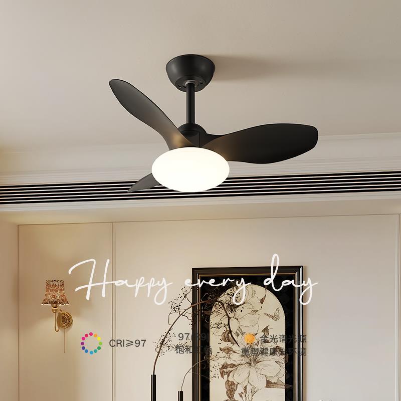 中古风风扇灯室灯现羚书房灯餐厅儿音童约房护卧眼静简新中式吊扇