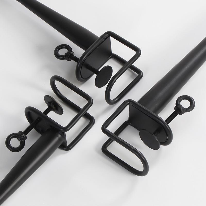 桌免打孔子腿支架茶几脚架支撑架3663d桌iy书桌电脑创意拆卸F夹可