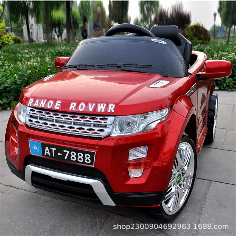 新款儿童电动车四轮越野汽车男女童车带遥控宝宝摇摆双驱动可坐人