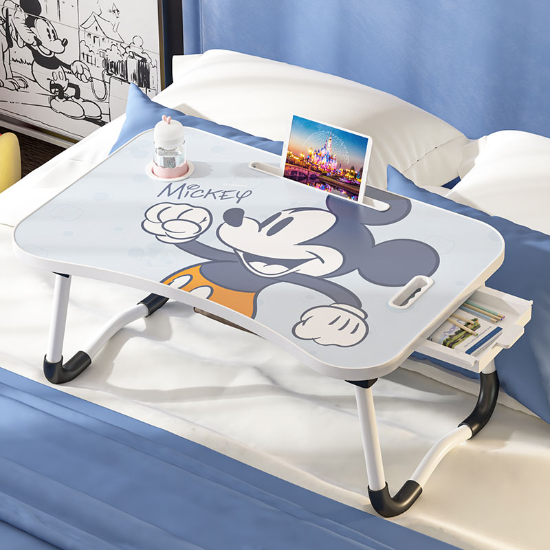 床上电脑桌学习桌可折叠卧室家用学生学习写字桌宿舍寝室懒人桌