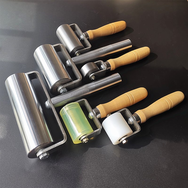 2公斤轴承压轮防水卷材施工压辊自粘贴纸皮革压边压实滚轮