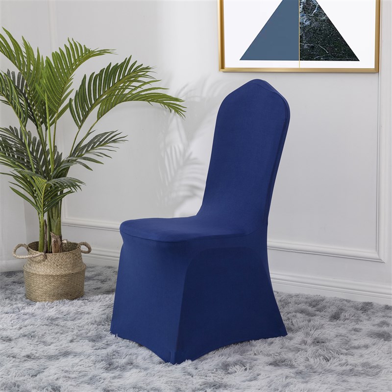 空气层加厚加弹椅宴会酒店婚庆会议室演唱会专用简约连体椅子罩