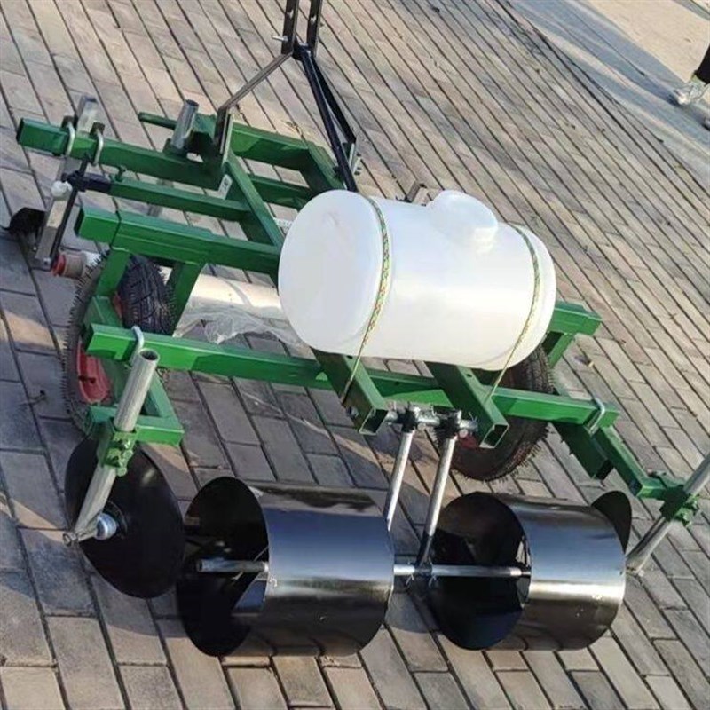 新款覆膜机全自动自动上土盖薄膜机农用四轮手扶地膜覆盖机家用