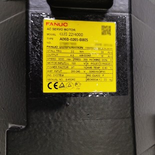2265 B805 FANUC发那科伺服电机议价出议价 0265 A06B