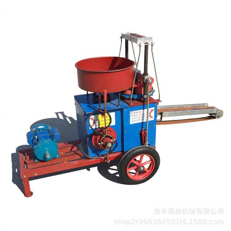 瓜棚育苗制钵机蔬菜育苗压钵GNA育机西营养土打棚块机苗土打钵机