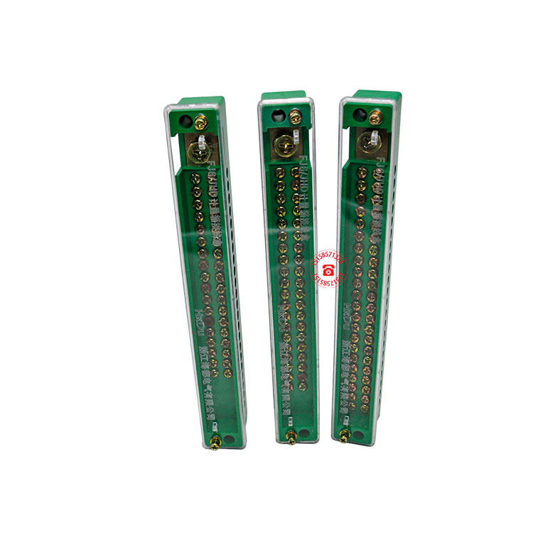 一进18/20/22出单极接线端子 配电箱一进多出零排地排铜线分线器