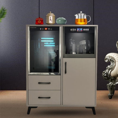 泊亿尔 实木茶吧机 家用泡茶机下置水桶双出水自动烧水智能饮水机