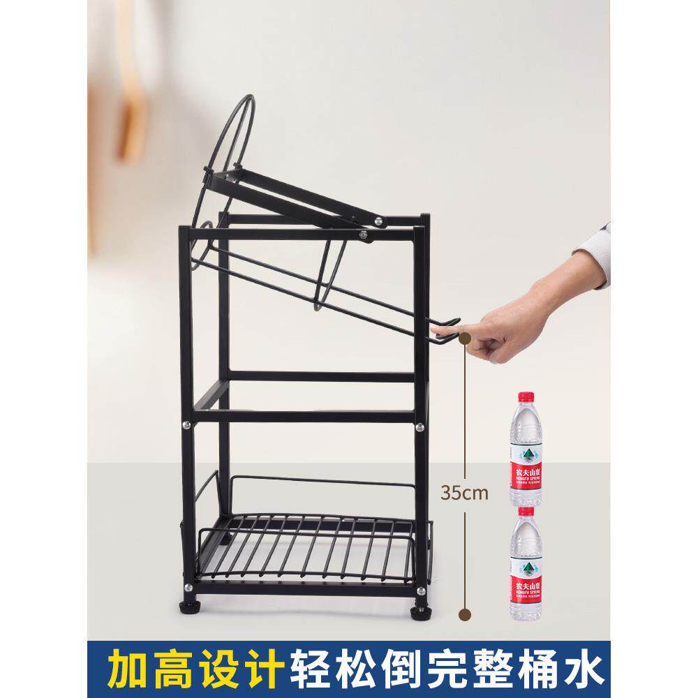 瓶装水倒架支架压力加剧饮水机桌面倒倒饮水机木桶水出口