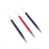 惯翔按动笔芯按动笔笔芯桶装 按动中性笔芯0.5黑墨红蓝按压水笔芯