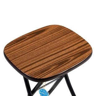 简易金属折叠凳 可折叠家用成人方凳子 2把 折叠凳 天坛家具便携式