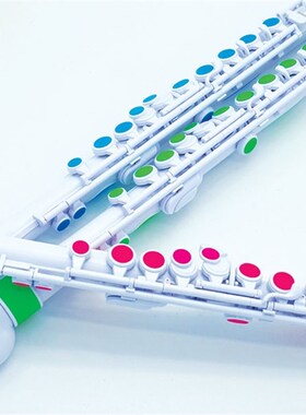 英国努沃Nuvo塑料长笛胶弯头长短竖笛乐器C调轻便防水初学儿童