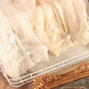 白色高领喇叭袖蕾丝打底衫女装2022新款洋气镂空内搭网纱上衣薄款