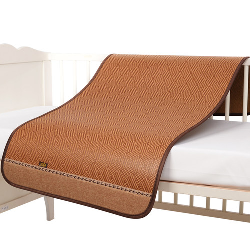 老席匠婴儿凉席宝宝幼儿园午睡专用夏儿童床1.2米定做草席子定制