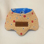 小中大型犬金毛萨摩 口水巾可爱配饰 宠物狗狗猫咪花瓣围脖 围嘴