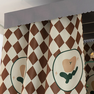 大学生宿舍床帘遮光女生寝室上下铺帘子加厚床围挡布公主卧室防尘