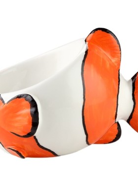 卡通可爱陶瓷收纳碗进门入户玄关放梳妆台妆台放首饰客厅茶几摆件