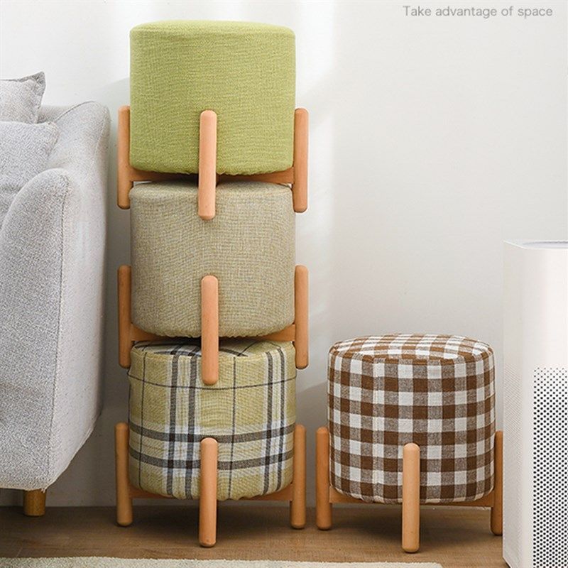 心理咨询室矮凳个性休闲多功能创意凳子沙发凳茶几凳实木小板凳,商业/办公家具,沙发,淘宝优惠券,粉丝福利购,淘宝优惠卷