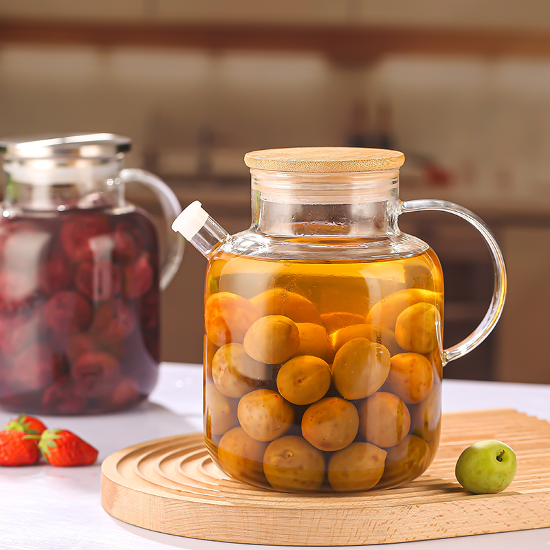 耐热泡酒玻璃瓶酿酒罐子专用酒坛酒瓶空瓶青梅果酒米酒壶容器密封