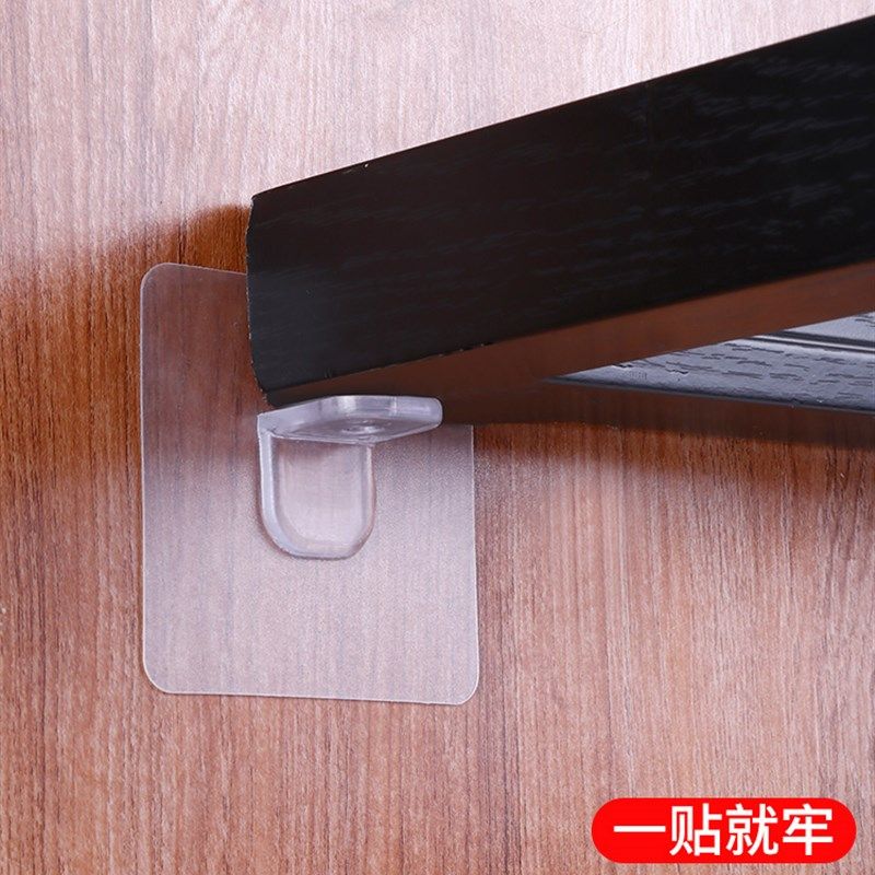 固定三角支架柜子支撑置物架承重隔板分层板夹墙壁搁板免打孔粘贴,基础建材,层板拖,淘宝优惠券,粉丝福利购,淘宝优惠卷