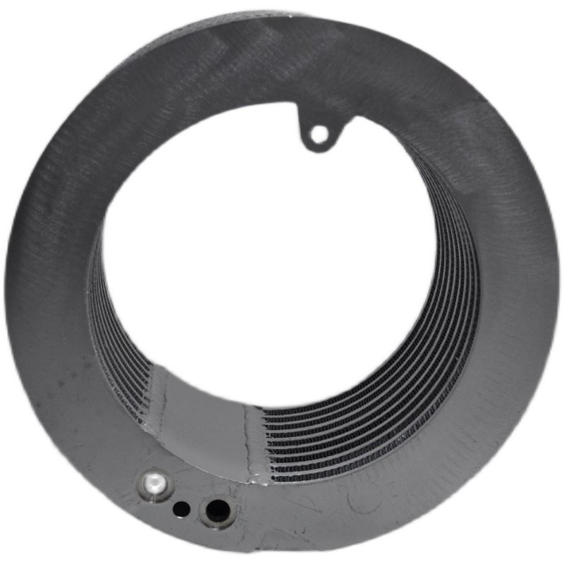 RA0100真空泵散热油管RA0160/RA0302D普旭真空泵散热器五层和九层