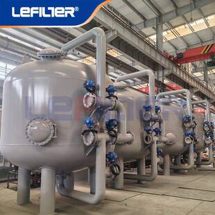 水处理多介质机械过滤器 石英砂活性炭过滤罐