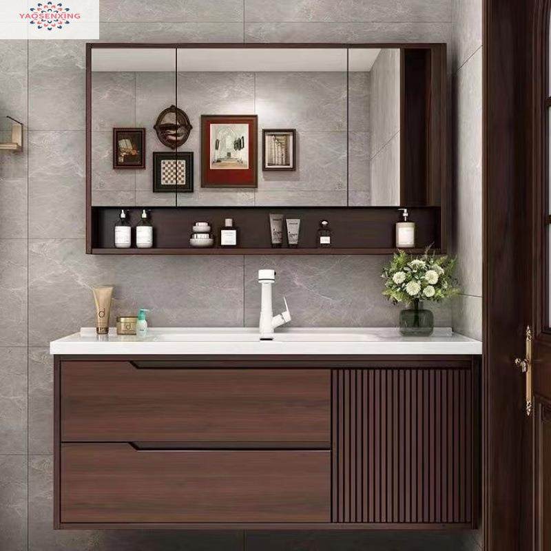 森兴橡木烤漆浴室柜组合卫生间洗漱台一体陶瓷洗脸手盆柜智能镜柜,3C数码配件,其它配件,淘宝优惠券,粉丝福利购,淘宝优惠卷