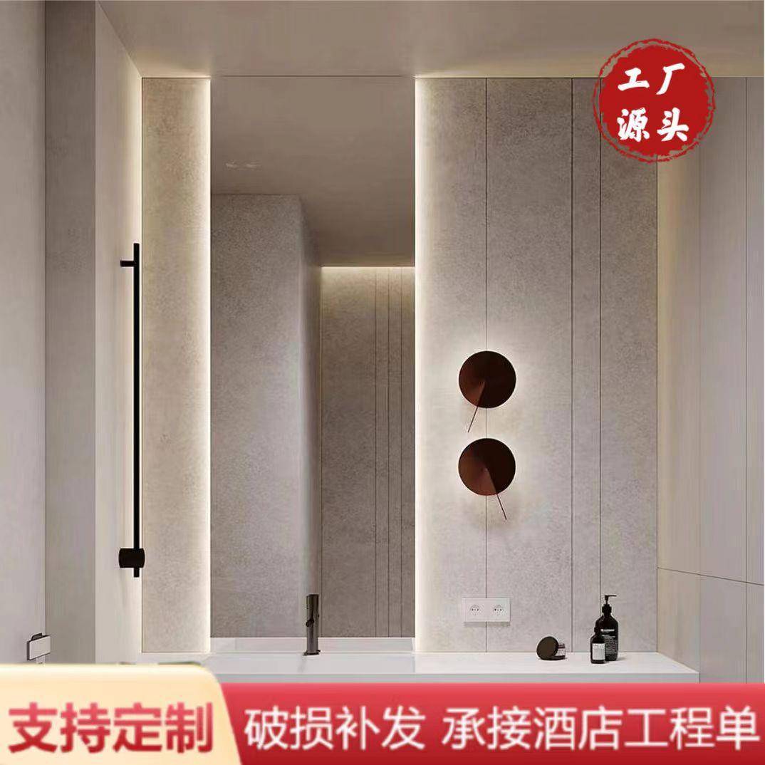 轻奢智触摸能浴室镜化妆镜子 商场店铺家用卫生间挂墙led发光镜子