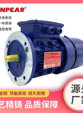 BMA/BMD系列380V交流刹车马达YEJ-80M2-4-0.75KW三相刹车电动机