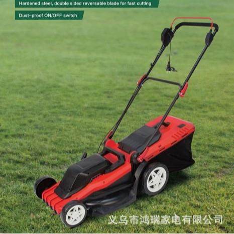 5跨境40V无刷电草坪XTJ机200W手推式家用小型草坪剪修剪机园动林