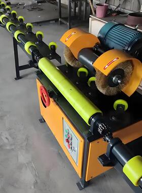 自动圆管光无机心外拉GFT丝机不锈钢抛镜面抛光圆机除锈打磨机