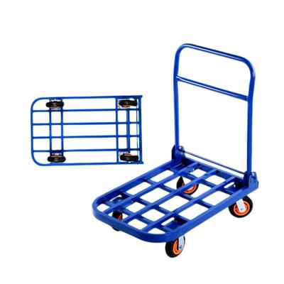 折叠车方管物流平板拉489货手车推运车搬车货架板重货拖车