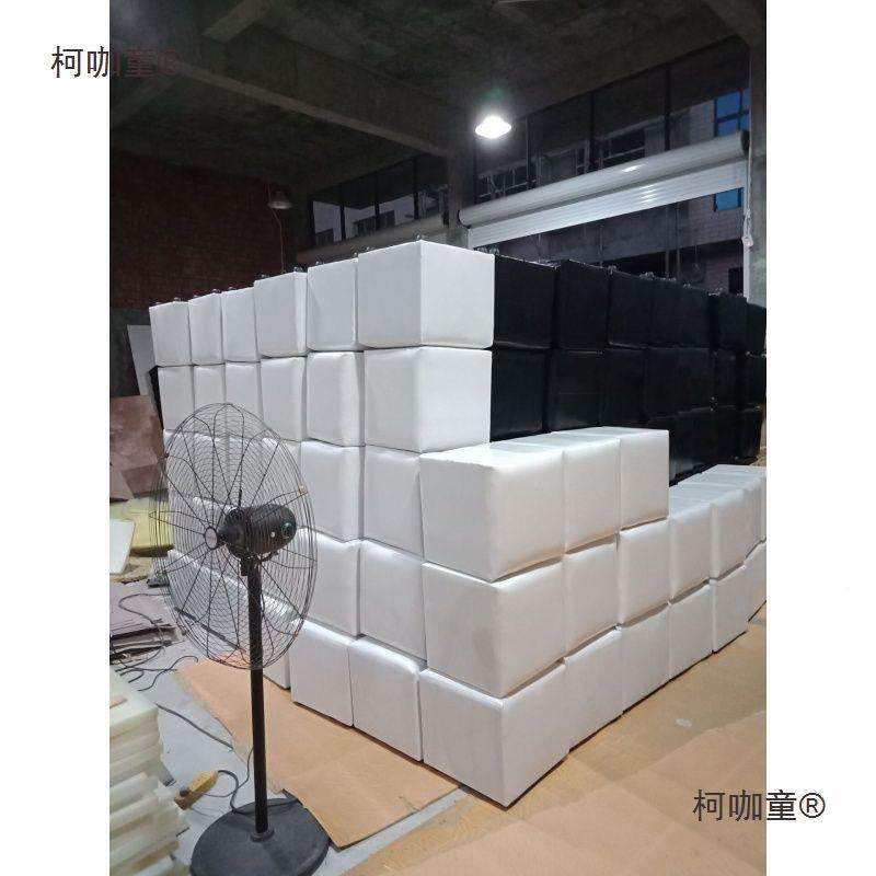 555KTV矮墩凳子会展吐司活动方凳麦白色婚庆沙发长皮凳走秀凳条太