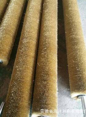 厂家绕直供钢辊丝缠式钢辊金丝XDI属抛光除锈钢丝辊可定制