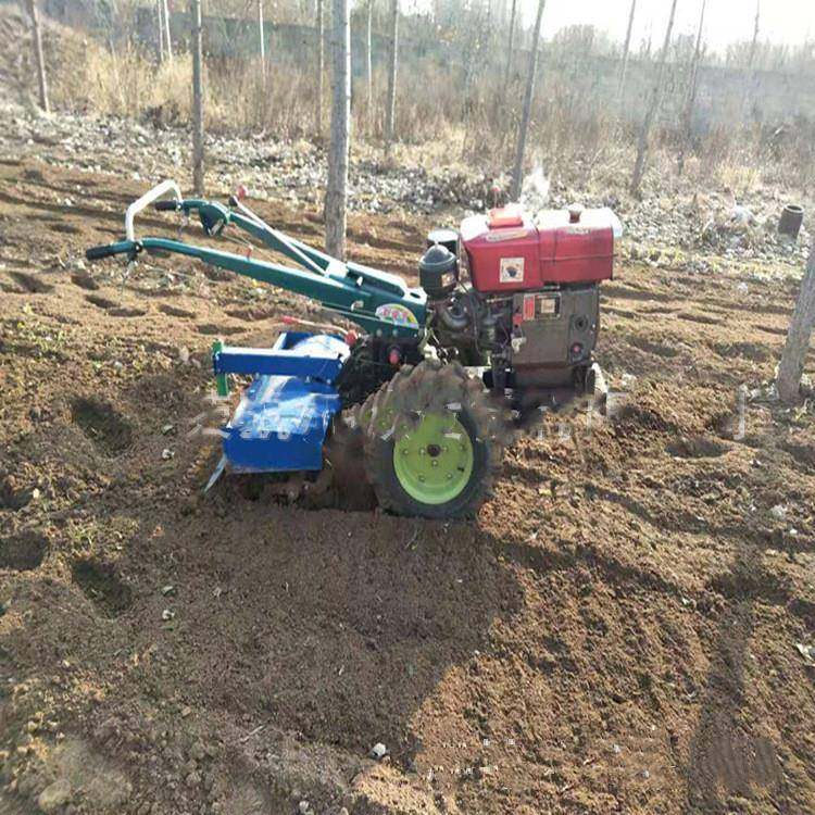多用途机山地丘陵开EMV荒机水稻田自走地式手拖拉犁扶机运输工具