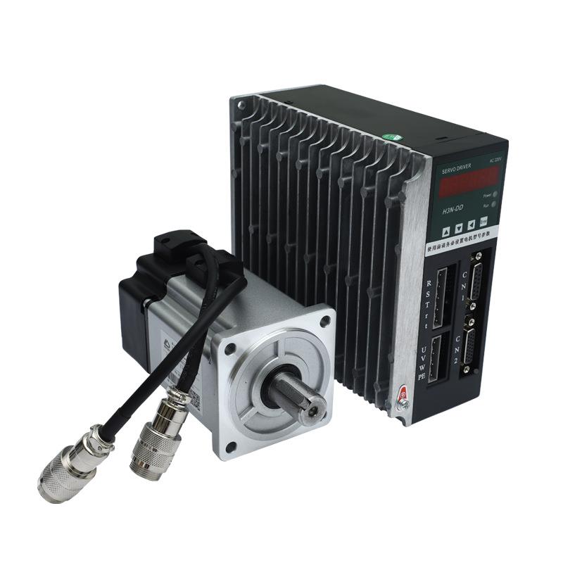 H80法兰75i套den宁波海得W80法兰750W1000光编伺服电r机装
