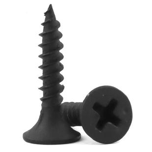 厂家轻钉钢龙骨高色强度自攻钉壁干黑十字沉头螺钉OAB石膏板螺丝