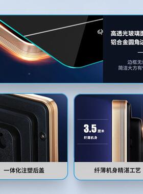 表虹万泰202天5年新款数码年历电子钟家用客厅气象预报F9628424气