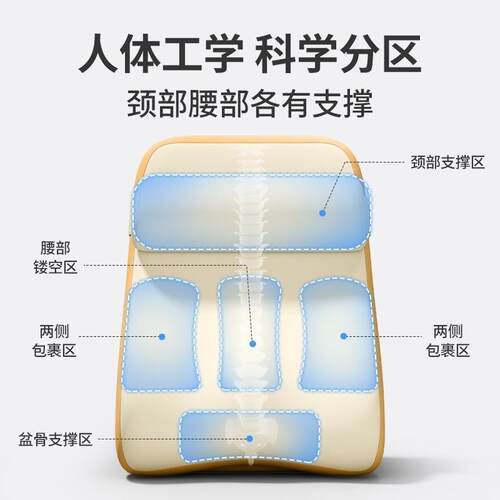 床头床靠垫护沙发老人靠靠背垫腰靠枕半躺床OSH上软包大背枕
