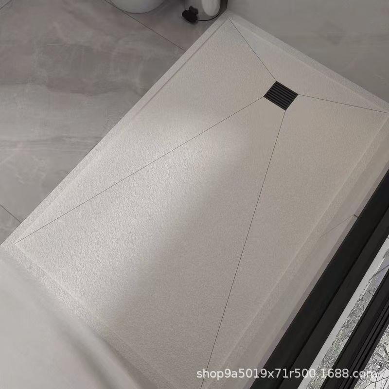 下沉式底岩板淋浴板一体式淋浴底座浴室盘防水防滑石卫生间板5600