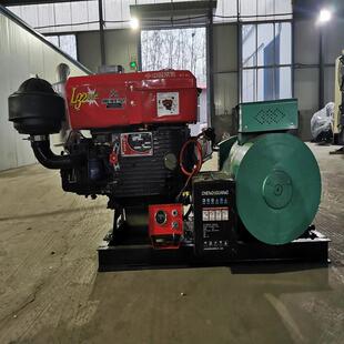 10KW柴油发机10KW柴油组酒店家用1电2k电w三相380V50HZ交流1瓦5千